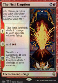 The First Eruption - Prerelease Promos