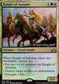 Knight of Autumn - Prerelease Promos