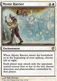 Mystic Barrier - Commander 2013