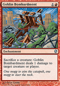 Goblin Bombardment - Commander 2013