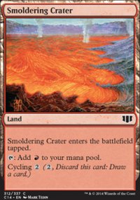 Smoldering Crater - Commander 2014