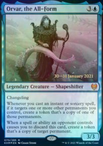 Orvar, the All-Form - Prerelease Promos