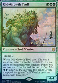 Old-Growth Troll - Prerelease Promos
