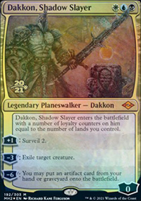 Dakkon, Shadow Slayer - Prerelease Promos