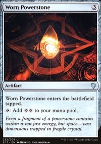 Worn Powerstone - Commander 2017