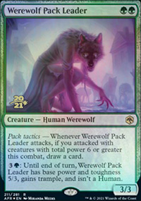 Werewolf Pack Leader - Prerelease Promos