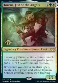 Torens, Fist of the Angels - Prerelease Promos