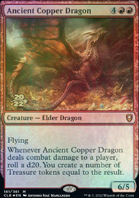 Ancient Copper Dragon - Prerelease Promos