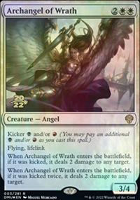 Archangel of Wrath - Prerelease Promos