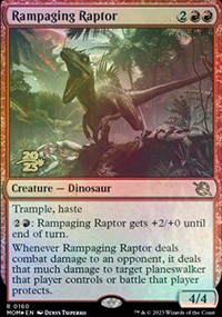 Rampaging Raptor - Prerelease Promos