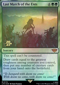 Last March of the Ents - Prerelease Promos