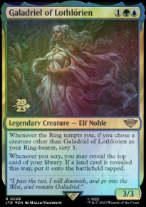 Galadriel of Lothlrien - Prerelease Promos