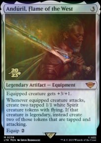 Andril, Flame of the West - Prerelease Promos