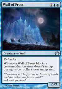 Wall of Frost - Planechase 2012 decks