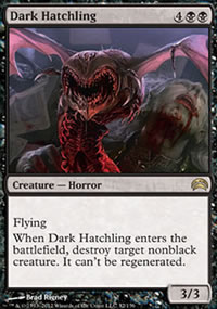 Dark Hatchling - Planechase 2012 decks