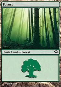 Forest 1 - Planechase 2012 decks