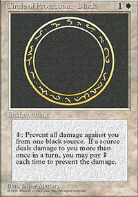Circle of Protection: Black - 4th Edition