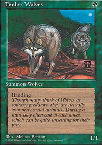 Timber Wolves - 4th Edition