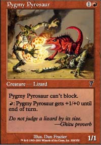 Pygmy Pyrosaur - 7th Edition