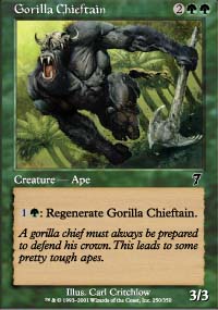 Gorilla Chieftain - 7th Edition