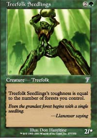 Treefolk Seedlings - 7th Edition