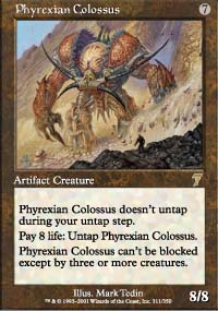 Phyrexian Colossus - 7th Edition