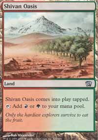 Shivan Oasis - 8th Edition
