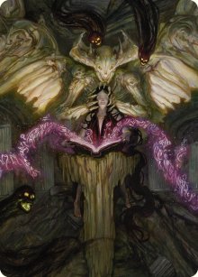 Demonic Tutor - Art 1 - Commander Masters - Art Series