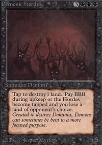 Demonic Hordes - Limited (Alpha)
