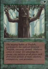 Ironroot Treefolk - Limited (Alpha)