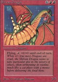 Shivan Dragon - Limited (Alpha)