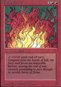 Wall of Fire - Limited (Alpha)