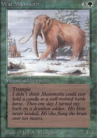 War Mammoth - Limited (Alpha)