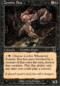 Zombie Boa - Apocalypse