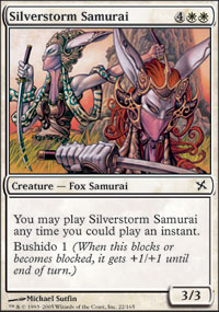Silverstorm Samurai - Betrayers of Kamigawa