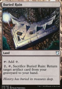 Buried Ruin - Commander 2018