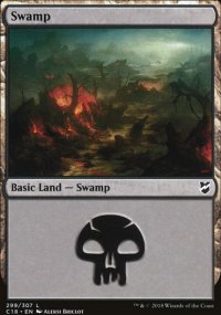 Swamp 1 - Commander 2018
