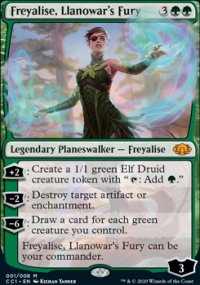 Freyalise, Llanowar's Fury - Commander Collection: Green