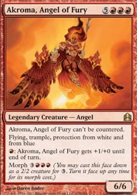 Akroma, Angel of Fury - MTG Commander