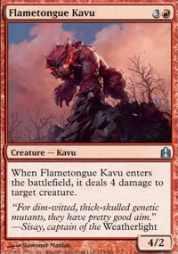 Flametongue Kavu - MTG Commander