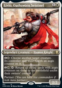 Livio, Oathsworn Sentinel - Commander Legends
