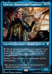 Glacian, Powerstone Engineer - Commander Legends