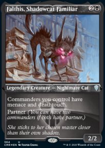Falthis, Shadowcat Familiar - Commander Legends