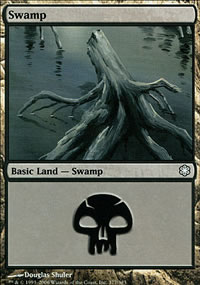 Swamp 3 - Coldsnap Theme Decks