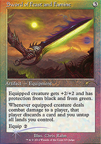 Sword of Feast and Famine - Judge Gift Promos
