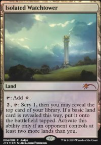 Isolated Watchtower - Judge Gift Promos
