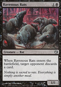 Ravenous Rats - Duels of the Planeswalkers