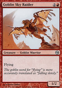 Goblin Sky Raider - Duels of the Planeswalkers