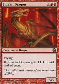 Shivan Dragon - Duels of the Planeswalkers