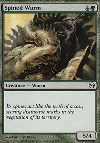 Spined Wurm - Duels of the Planeswalkers